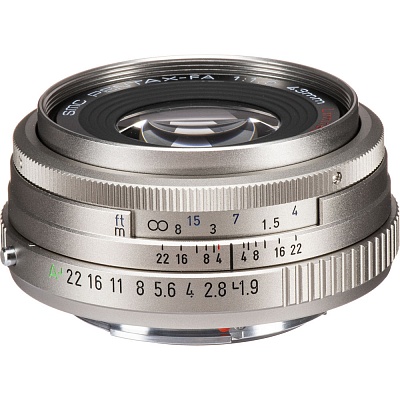 Объектив Pentax SMC FA 43mm f/1.9 Limited Silver