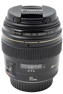 Объектив комиссионный Canon EF 85mm f/1.8 USM (б/у, гарантия 14 дней, S/N 90682672)