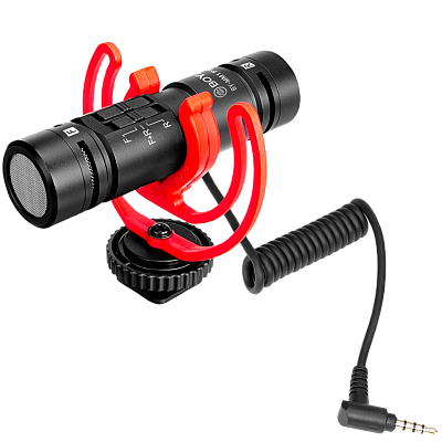 Микрофон Boya BY-MM1 PRO, накамерный, направленный, 3.5mm