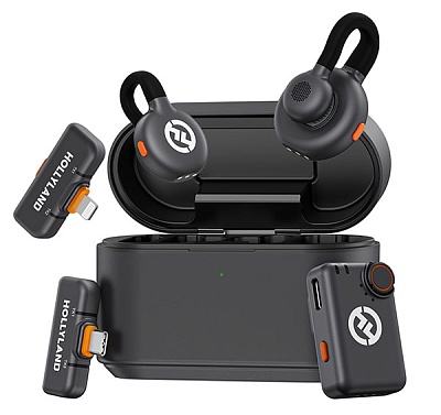 Микрофон Hollyland Lark M2S Ultimate Combo беспроводной 3.5mm/USB-C/Lightning