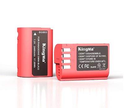 Аккумулятор Kingma KM-DMW-BLK22H 2400мАч с защитным кейсом