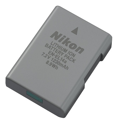 Аккумулятор Nikon EN-EL14A, для Nikon Df/D5300/D5500/D5600/D3300/D3400/D3500/D3200/D5100/D5200