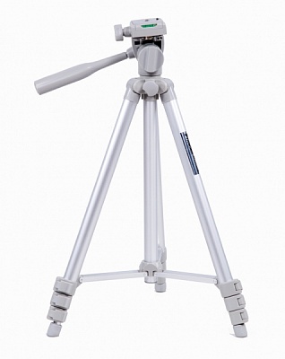 Штатив Fancier WT-3150M (129см/2.5кг/685г), серебристый