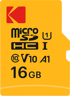 Карта памяти Kodak microSDXC 16GB UHS-I U1 V10 A1 R90/W25MB/s
