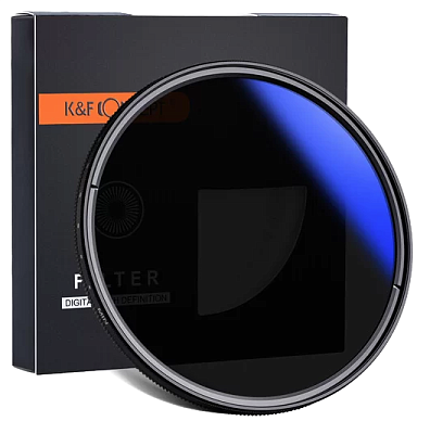 Светофильтр K&F Concept C-Series HMC Variable ND2-400 72mm нейтральный