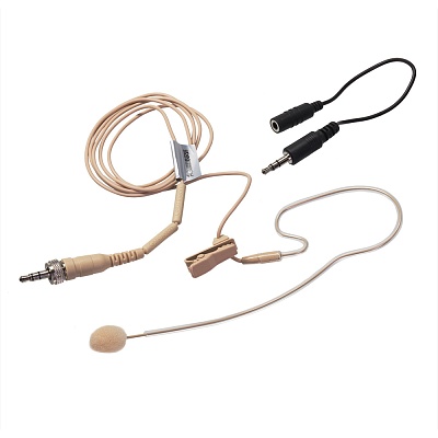 Микрофон GreenBean VoiceHead VH2 Flesh S-Jack головной всенаправленный 3.5mm