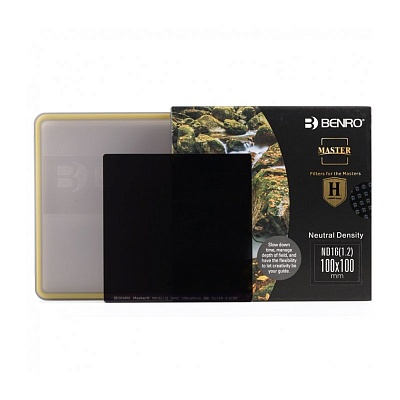 Светофильтр Benro Master Harden Series ND16 (1.2) Square Filter 100х100, нейтральный
