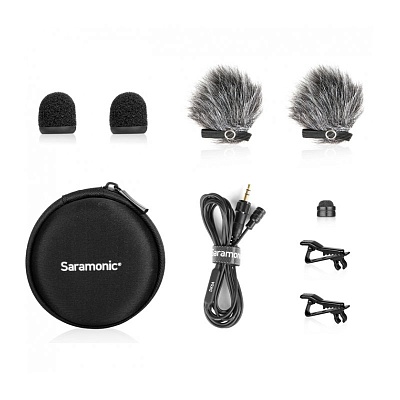Микрофон Saramonic DK5A, петличный, всенаправленный, 3.5mm