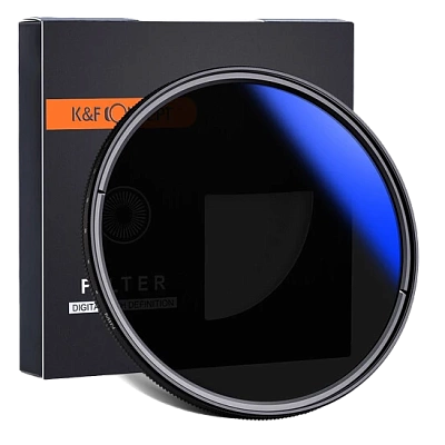 Светофильтр K&F Concept C-Series HMC Variable ND2-400 58mm нейтральный