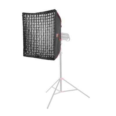 Софтбокс Falcon Eyes SBQ-SBII 7575 BW (75х75см) жаропрочный с сотами