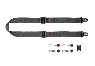 Плечевой ремень Peak Design Camera Strap Slide Lite V3.0 Black тонкий