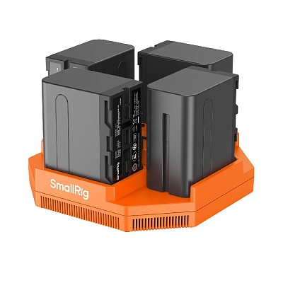Аккумулятор SmallRig 4834 NP-F970 с зарядным устройством (4 шт.)