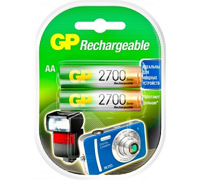 Аккумулятор GP 270AAHC-2DECRC2 2700 мАч (2шт)