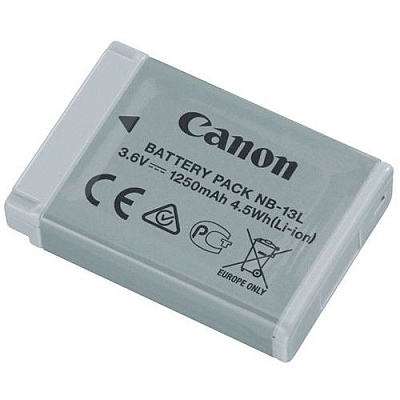 Аккумулятор Canon NB-13L, для PowerShot G9 X, G9 X Mark II, G7 X, G7 X Mark II, G5 X, G5 X Mark II