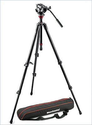 Видеоштатив Manfrotto MVH500AH,755XBK (174см/5кг/3360г)