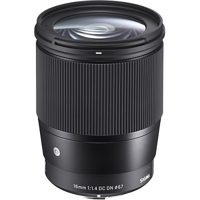 Аренда объектива Sigma 16mm f/1.4 DC DN Contemporary Sony E