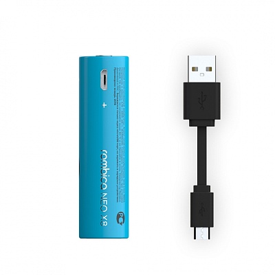 Аккумулятор Rombica NEO X8, 18650 зарядка от USB