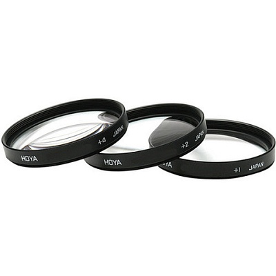 Комплект светофильтров Hoya Close-Up Set2 (+1+2+4) 82mm, макролинза