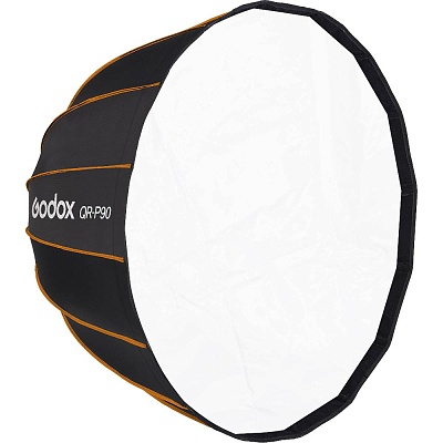 Октобокс Godox QR-P90 BW, (диаметр 90см), параболический, быстроскладной