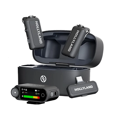Микрофон Hollyland Lark MAX 2 Combo беспроводной 3.5mm/USB-C/Lightning
