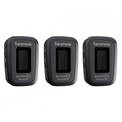 Микрофон Saramonic Blink500 Pro B2 (TX+TX+RX), беспроводной, всенаправленный, 3.5mm