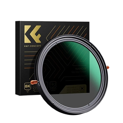 Светофильтр K&F Concept Nano-X CPL+Variable/Fader ND2-32 82mm нейтральный