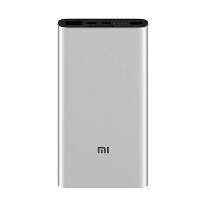 Портативный аккумулятор Xiaomi Mi Power Bank 3 10000mAh Silver
