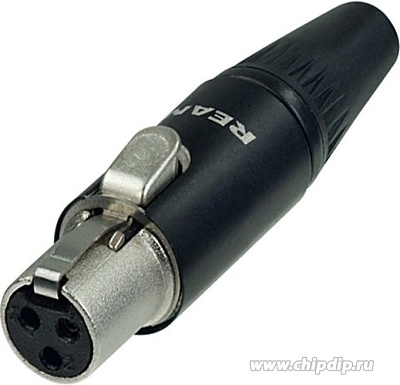 Разъем Neutrik RT3FC-B mini XLRf
