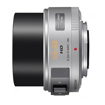 Объектив Panasonic Lumix G X VARIO PZ 14-42mm (H-PS14042E-S) Silver Micro 4/3