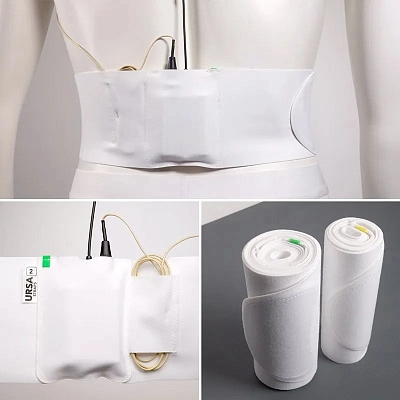 Поясничный эластичный крепеж URSA Strap Waist Medium, бежевый