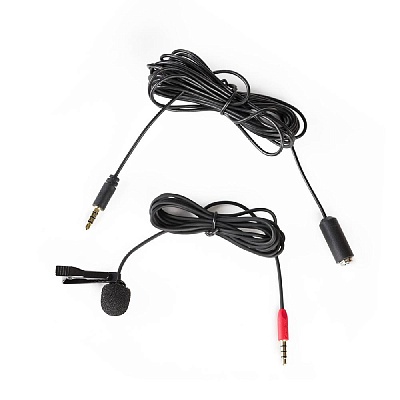 Микрофон Saramonic SR-LMX1+, петличный, всенаправленный, 3.5mm