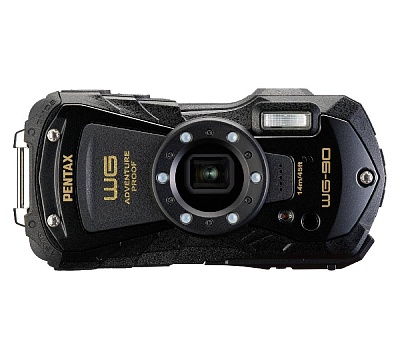 Фотоаппарат Pentax WG-90 Black (16/5x/FullHD) водонепроницаемый