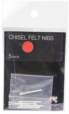 Наконечники для перьев Wacom (ACK-20005), Standart nibs for Intuos 4/5, Black