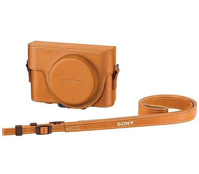 Чехол для фотоаппарата Sony LCJ-RXF для RX100, бежевый