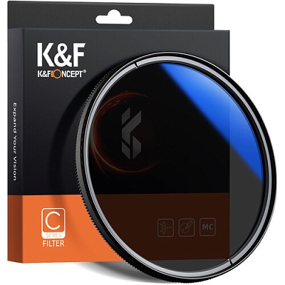 Светофильтр K&F Concept C-Series HMC CPL 72mm поляризационный