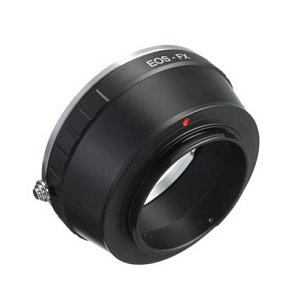 Адаптер Laina EOS - Fujifilm FX металлический корпус с диафрагмой