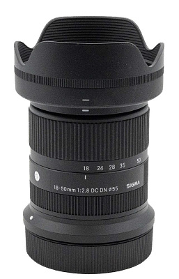 Объектив комиссионный Sigma 18-50mm f/2.8 DC DN Canon RF-S (б/у, гар-я 14 дней, S/N 58540825)