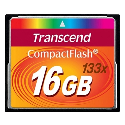 Карта памяти Transcend CF 16GB 133X R50/W20MB/s (TS16GCF133) 
