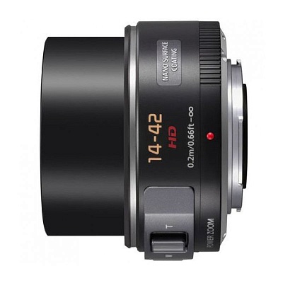 Объектив Panasonic Lumix G X VARIO PZ 14-42mm (H-PS14042E-K) Black Micro 4/3